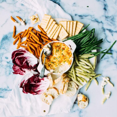 assorted food on white ceramic plate