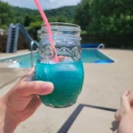 Tropical Blue Hawaiian Cocktail