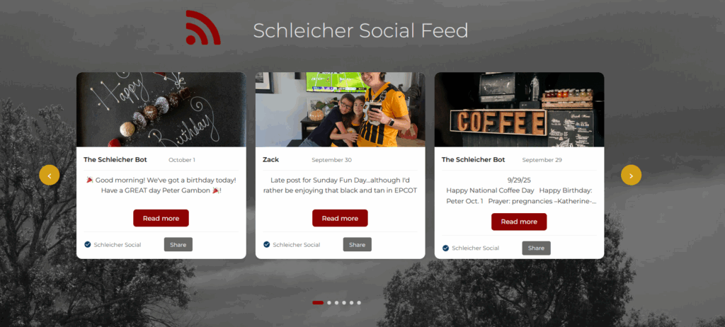 Schleicher Social RSS Feed