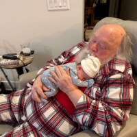 Mabel-with-Charlie-4-weeks